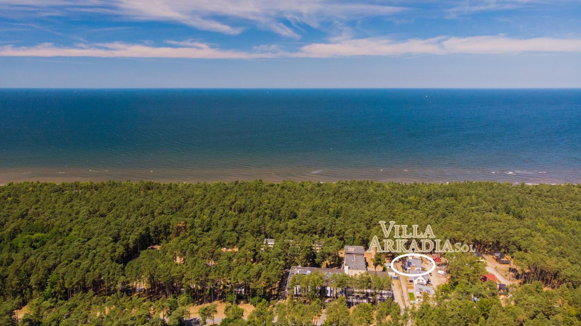 Villa Arkadia Mare Łukęcin المظهر الخارجي الصورة