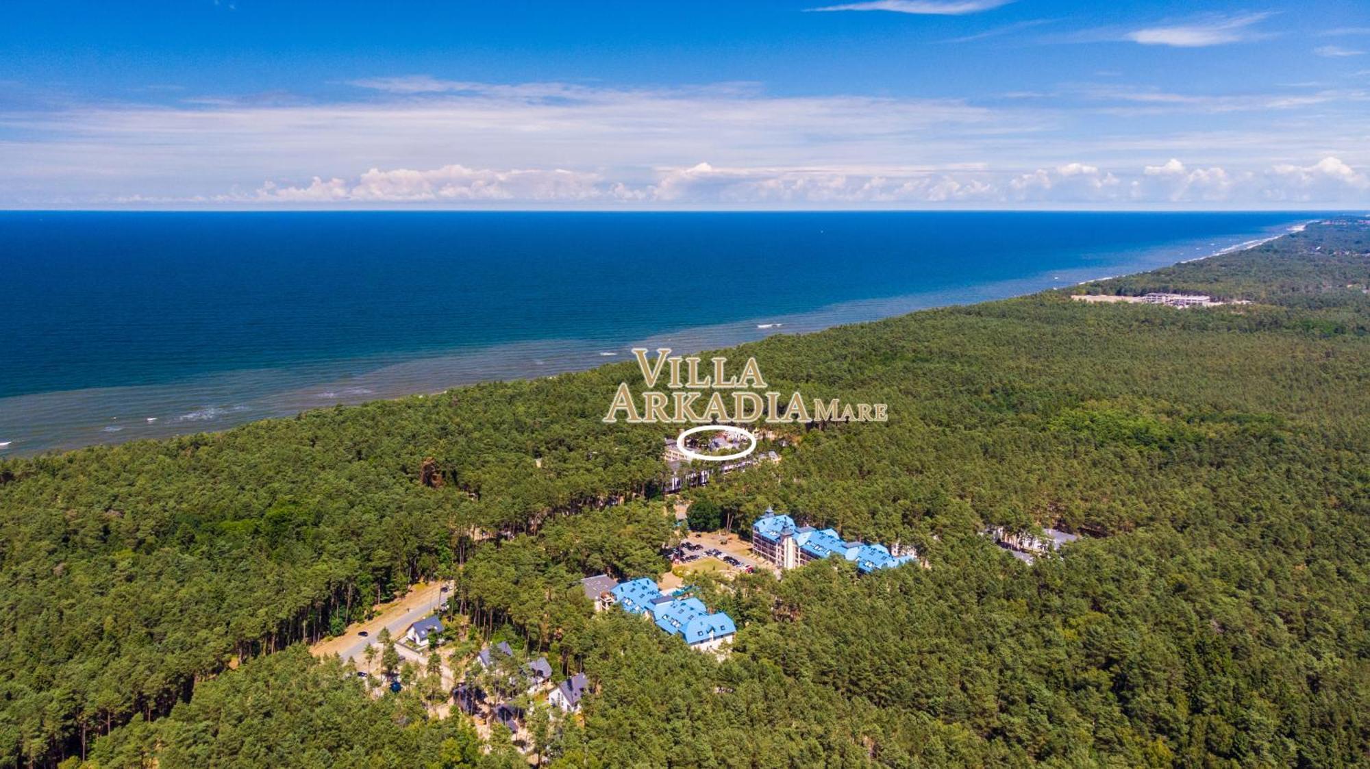 Villa Arkadia Mare Łukęcin المظهر الخارجي الصورة